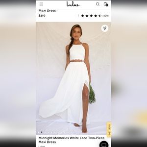 Lulu's 2 piece maxi dress